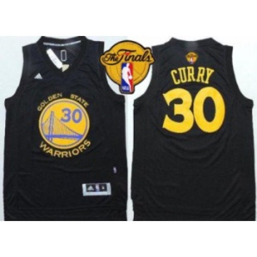 Warriors #30 Stephen Curry Black Fashion The Finals Patch Stitched NBA Jersey Warriors #30 Stephen Curry Black Fashion The Finals Patch Stitched NBA Jersey