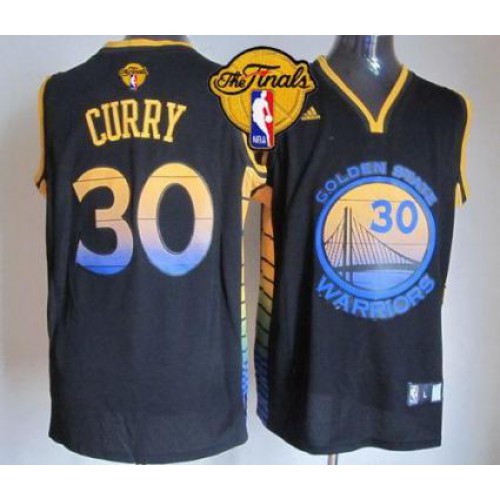 Warriors #30 Stephen Curry Black Vibe The Finals Patch Stitched NBA Jersey Warriors #30 Stephen Curry Black Vibe The Finals Patch Stitched NBA Jersey