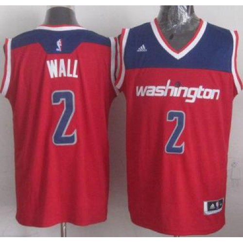 Washington Wizards #2 John Wall Red Stitched NBA Jersey Washington Wizards #2 John Wall Red Stitched NBA Jersey