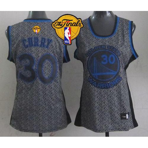 Womens Warriors #30 Stephen Curry Grey The Finals Patch Static Fashion Stitched NBA Jersey Womens Warriors #30 Stephen Curry Grey The Finals Patch Static Fashion Stitched NBA Jersey