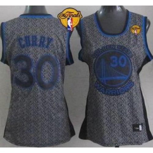 Womens Warriors #30 Stephen Curry Grey The Finals Patch Static Fashion Stitched NBA Jersey Womens Warriors #30 Stephen Curry Grey The Finals Patch Static Fashion Stitched NBA Jersey