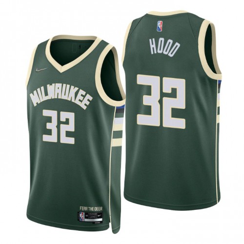 Nike Milwaukee Bucks #32 Rodney Hood Green Mens 2021-22 NBA 75th Anniversary Diamond Swingman Jersey – Icon Edition Mens Nike Milwaukee Bucks #32 Rodney Hood Green Mens 2021-22 NBA 75th Anniversary Diamond Swingman Jersey – Icon Edition Mens