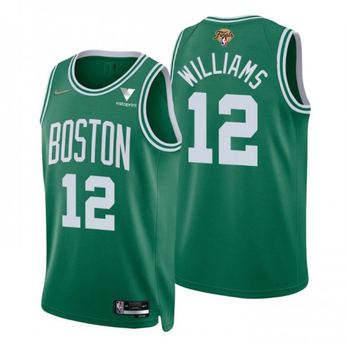 Boston Boston Celtics #12 Grant Williams Green Nike Mens 2022 NBA Finals 75th Anniversary Diamond Icon Edition Swingman Jersey Mens Boston Boston Celtics #12 Grant Williams Green Nike Mens 2022 NBA Finals 75th Anniversary Diamond Icon Edition Swingman Jersey Mens