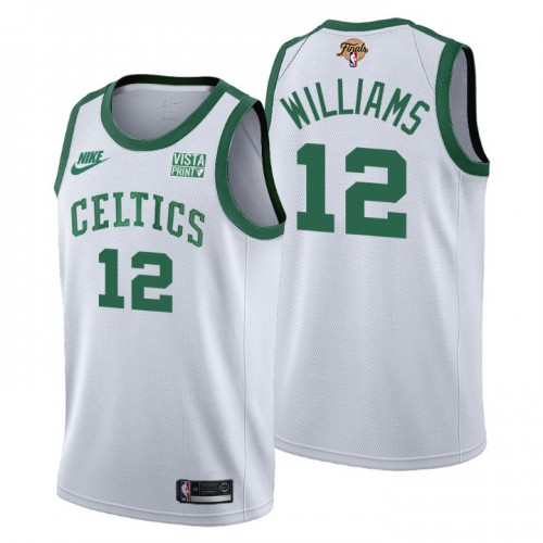 Boston Boston Celtics #12 Grant Williams Mens Nike Releases Classic Edition 2022 NBA Finals 75th Anniversary Jersey White Mens Boston Boston Celtics #12 Grant Williams Mens Nike Releases Classic Edition 2022 NBA Finals 75th Anniversary Jersey White Mens