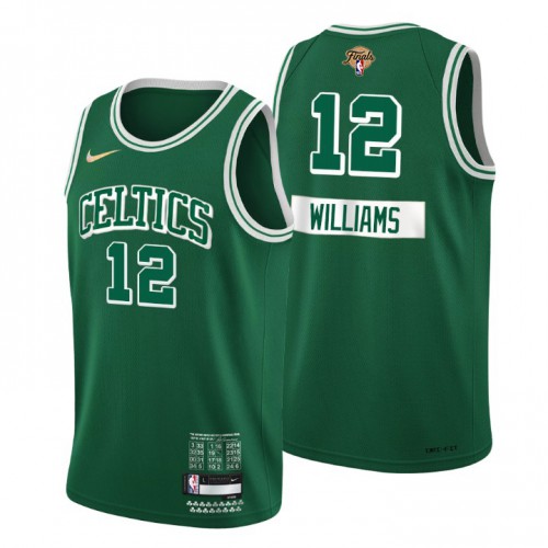 Boston Boston Celtics #12 Grant Williams Nike Green Youth 2022 NBA Finals Swingman City Edition Jersey Youth Boston Boston Celtics #12 Grant Williams Nike Green Youth 2022 NBA Finals Swingman City Edition Jersey Youth
