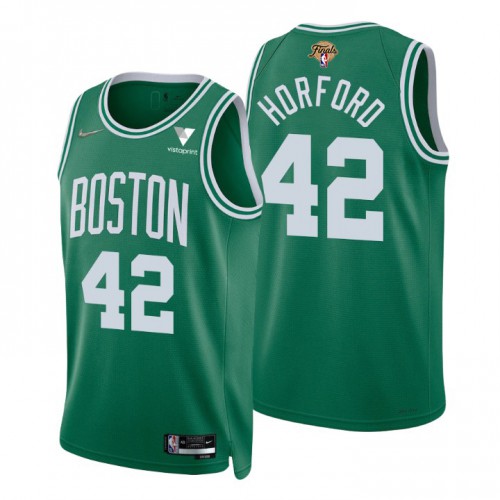 Boston Boston Celtics #42 Al Horford Green Nike Mens 2022 NBA Finals 75th Anniversary Diamond Icon Edition Swingman Jersey Mens Boston Boston Celtics #42 Al Horford Green Nike Mens 2022 NBA Finals 75th Anniversary Diamond Icon Edition Swingman Jersey Mens