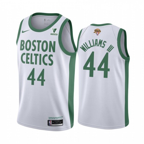 Boston Boston Celtics #44 Robert Williams III White Swingman 2022 NBA Finals City Edition Jersey Mens Boston Boston Celtics #44 Robert Williams III White Swingman 2022 NBA Finals City Edition Jersey Mens