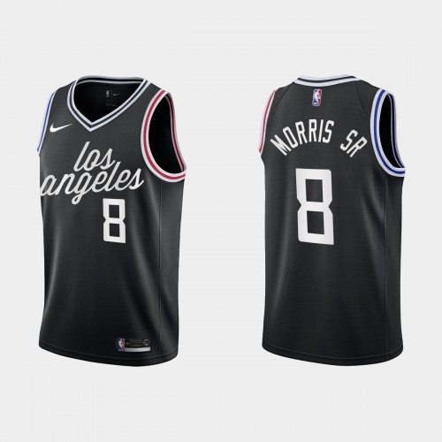 Los Angeles Los Angeles Clippers #8 Marcus Morris Sr. Mens Nike Black 2022-23 NBA Jersey – City Edition Mens Los Angeles Los Angeles Clippers #8 Marcus Morris Sr. Mens Nike Black 2022-23 NBA Jersey – City Edition Mens