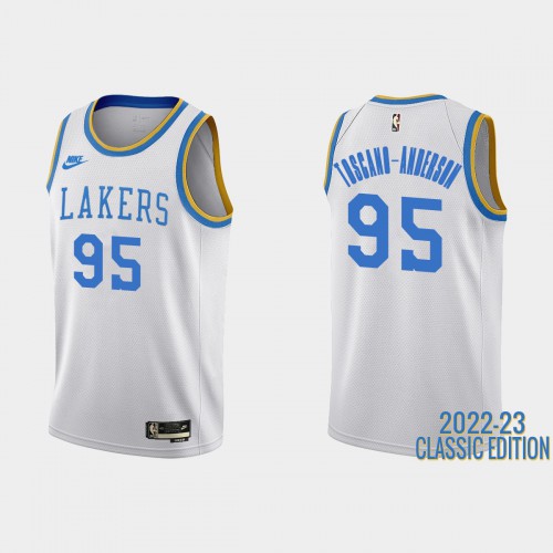 Los Angeles Los Angeles Lakers #95 Juan Toscano-Anderson White Youth Nike NBA 2022-23 Classic Edition Jersey Youth Los Angeles Los Angeles Lakers #95 Juan Toscano-Anderson White Youth Nike NBA 2022-23 Classic Edition Jersey Youth