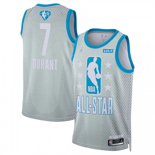 Nets #7 Kevin Durant Jordan Brand 2022 NBA All-Star Game Swingman Jersey – Gray Mens Nets #7 Kevin Durant Jordan Brand 2022 NBA All-Star Game Swingman Jersey – Gray Mens