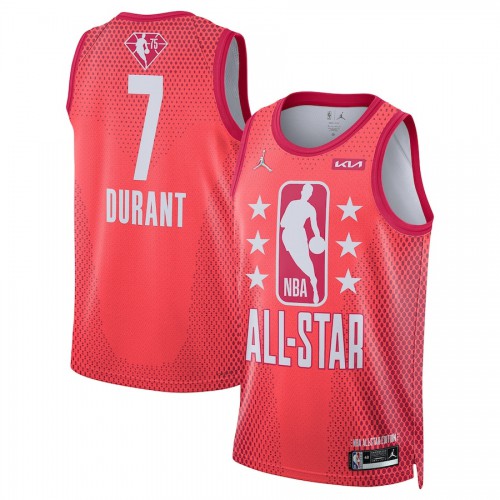 Nets #7 Kevin Durant Jordan Brand 2022 NBA All-Star Game Swingman Jersey – Maroon Mens Nets #7 Kevin Durant Jordan Brand 2022 NBA All-Star Game Swingman Jersey – Maroon Mens