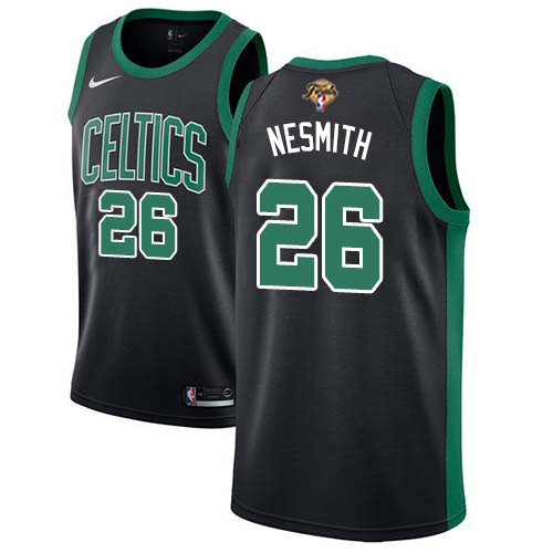 Nike Boston Celtics #26 Aaron Nesmith Black Youth 2022 NBA Finals Swingman Statement Edition Jersey Youth Nike Boston Celtics #26 Aaron Nesmith Black Youth 2022 NBA Finals Swingman Statement Edition Jersey Youth