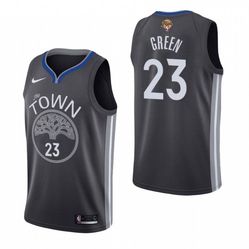 Nike Golden State Warriors #23 Draymond Green Black 2022 NBA Finals Statement Edition Jersey Mens Nike Golden State Warriors #23 Draymond Green Black 2022 NBA Finals Statement Edition Jersey Mens