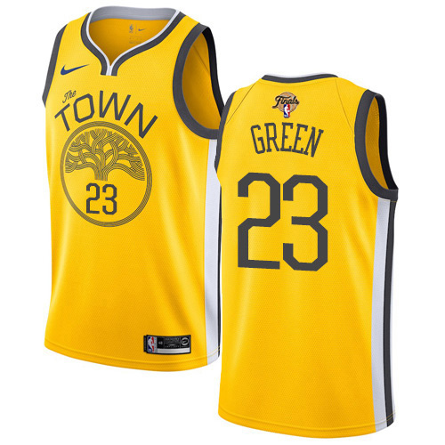 Nike Golden State Warriors #23 Draymond Green Gold Youth 2022 NBA Finals Swingman Earned Edition Jersey Youth Nike Golden State Warriors #23 Draymond Green Gold Youth 2022 NBA Finals Swingman Earned Edition Jersey Youth