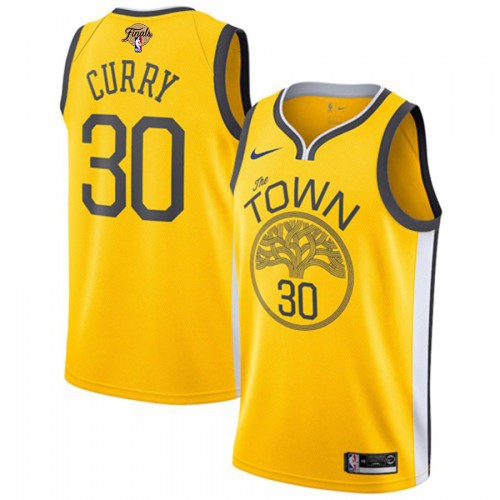Nike Golden State Warriors #30 Stephen Curry Gold 2022 NBA Finals Swingman Earned Edition Jersey Mens Nike Golden State Warriors #30 Stephen Curry Gold 2022 NBA Finals Swingman Earned Edition Jersey Mens