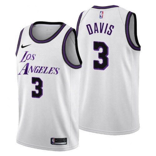 Nike Los Angeles Lakers #3 Anthony Davis Mens 2022-23 City Edition NBA Jersey – Cherry Blossom White Mens Nike Los Angeles Lakers #3 Anthony Davis Mens 2022-23 City Edition NBA Jersey – Cherry Blossom White Mens