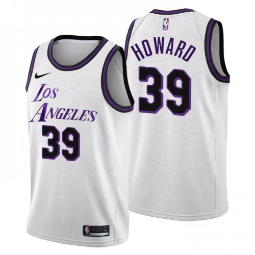 Nike Los Angeles Lakers #39 Dwight Howard Mens 2022-23 City Edition NBA Jersey – Cherry Blossom White Mens Nike Los Angeles Lakers #39 Dwight Howard Mens 2022-23 City Edition NBA Jersey – Cherry Blossom White Mens