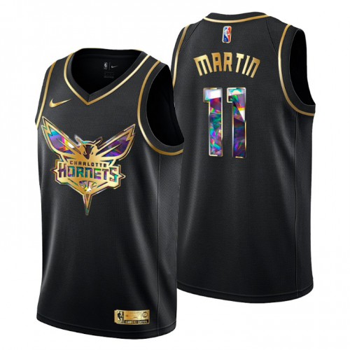 Charlotte Charlotte Hornets #11 Cody Martin Mens Golden Edition Diamond Logo 2021/22 Swingman Jersey – Black Mens Charlotte Charlotte Hornets #11 Cody Martin Mens Golden Edition Diamond Logo 2021/22 Swingman Jersey – Black Mens
