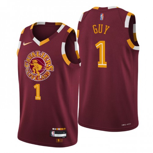 Cleveland Cleveland Cavaliers #1 Kyle Guy Mens Nike Wine 2021/22 Swingman NBA Jersey – City Edition Mens Cleveland Cleveland Cavaliers #1 Kyle Guy Mens Nike Wine 2021/22 Swingman NBA Jersey – City Edition Mens