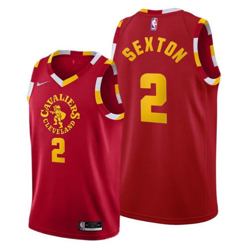 Cleveland Cleveland Cavaliers #2 Collin Sexton Youth 2021-22 City Edition Red NBA Jersey Youth Cleveland Cleveland Cavaliers #2 Collin Sexton Youth 2021-22 City Edition Red NBA Jersey Youth