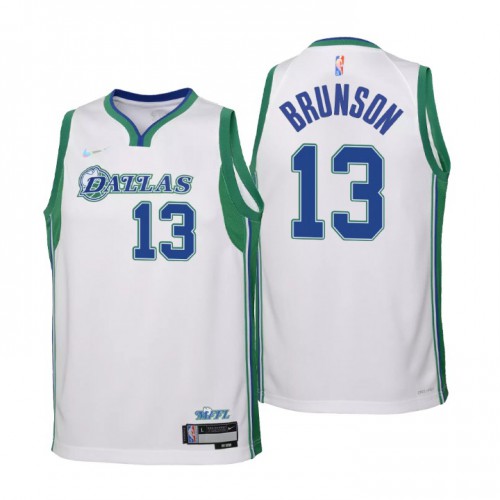 Dallas Dallas Maverickss #13 Jalen Brunson Youth Nike White 2021/22 Swingman Jersey – City Edition Youth Dallas Dallas Maverickss #13 Jalen Brunson Youth Nike White 2021/22 Swingman Jersey – City Edition Youth