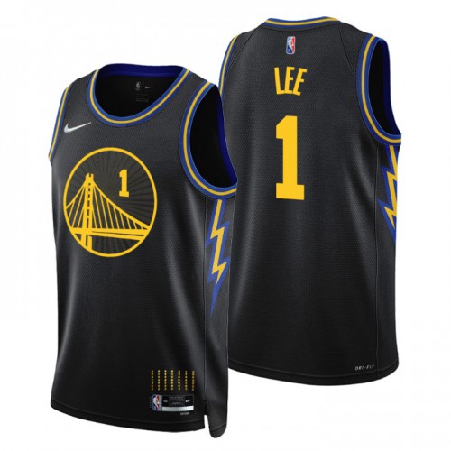 Golden State Golden State Warriors #1 Damion Lee Mens Nike Black 2021/22 Swingman NBA Jersey – City Edition Mens Golden State Golden State Warriors #1 Damion Lee Mens Nike Black 2021/22 Swingman NBA Jersey – City Edition Mens