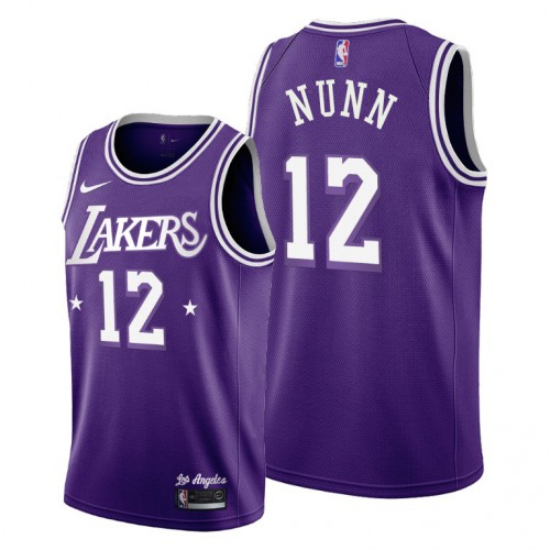 Los Angeles Los Angeles Lakers #12 Kendrick Nunn Womens 2021-22 City Edition Purple NBA Jersey Womens Los Angeles Los Angeles Lakers #12 Kendrick Nunn Womens 2021-22 City Edition Purple NBA Jersey Womens