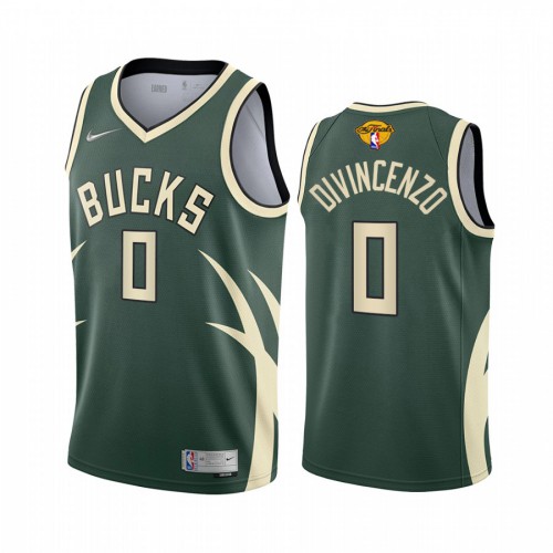 Milwaukee Milwaukee Bucks #0 Donte DiVincenzo Mens 2021 NBA Finals Bound Swingman Earned Edition Jersey Green Youth Milwaukee Milwaukee Bucks #0 Donte DiVincenzo Mens 2021 NBA Finals Bound Swingman Earned Edition Jersey Green Youth