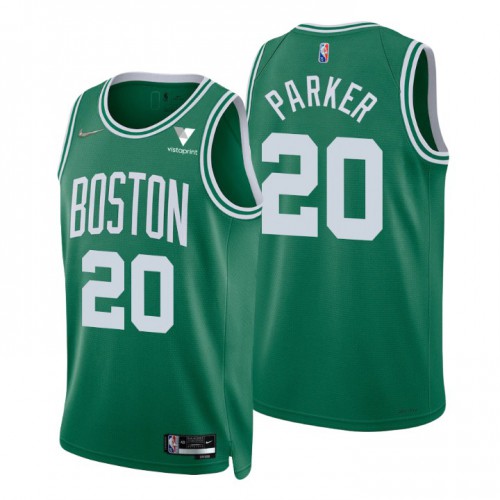 Nike Boston Celtics #20 Jabari Parker Green Mens 2021-22 NBA 75th Anniversary Diamond Swingman Jersey – Icon Edition Mens Nike Boston Celtics #20 Jabari Parker Green Mens 2021-22 NBA 75th Anniversary Diamond Swingman Jersey – Icon Edition Mens