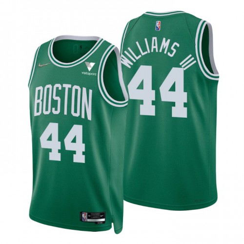 Nike Boston Celtics #44 Robert Williams III Green Mens 2021-22 NBA 75th Anniversary Diamond Swingman Jersey – Icon Edition Mens Nike Boston Celtics #44 Robert Williams III Green Mens 2021-22 NBA 75th Anniversary Diamond Swingman Jersey – Icon Edition Mens
