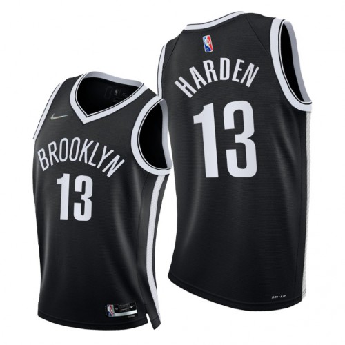 Nike Brooklyn Nets #13 James Harden Youth 2021-22 75th Diamond Anniversary NBA Jersey Black Youth Nike Brooklyn Nets #13 James Harden Youth 2021-22 75th Diamond Anniversary NBA Jersey Black Youth