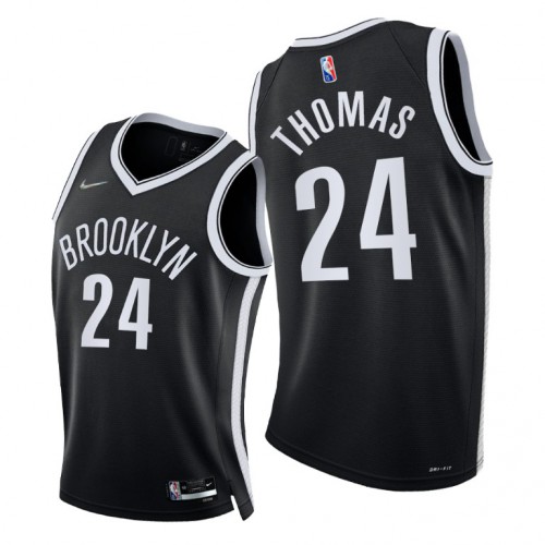 Nike Brooklyn Nets #24 Cameron Thomas Youth 2021-22 75th Diamond Anniversary NBA Jersey Black Youth Nike Brooklyn Nets #24 Cameron Thomas Youth 2021-22 75th Diamond Anniversary NBA Jersey Black Youth