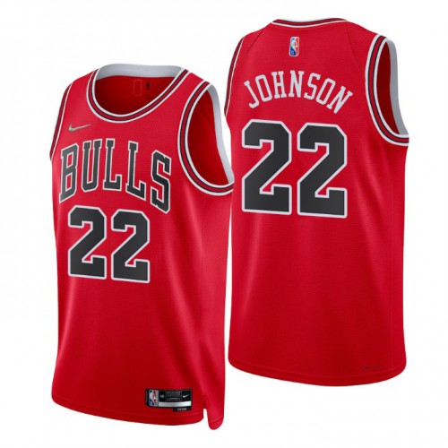 Nike Chicago Bulls #22 Alize Johnson Red Mens 2021-22 NBA 75th Anniversary Diamond Swingman Jersey – Icon Edition Mens Nike Chicago Bulls #22 Alize Johnson Red Mens 2021-22 NBA 75th Anniversary Diamond Swingman Jersey – Icon Edition Mens