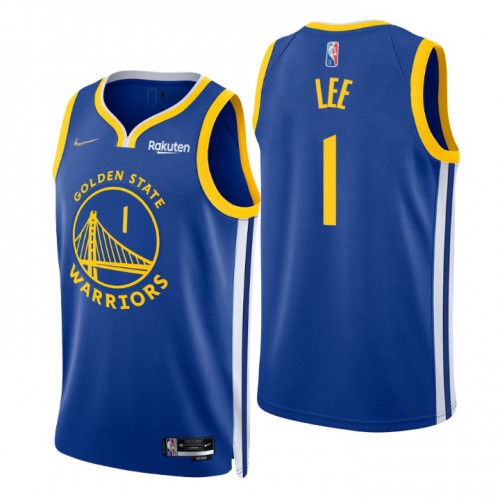 Nike Golden State Warriors #1 Damion Lee Royal Mens 2021-22 NBA 75th Anniversary Diamond Swingman Jersey – Icon Edition Mens Nike Golden State Warriors #1 Damion Lee Royal Mens 2021-22 NBA 75th Anniversary Diamond Swingman Jersey – Icon Edition Mens