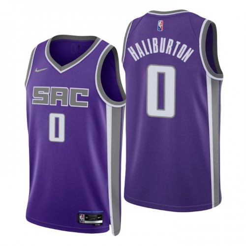 Nike Sacramento Kings #0 Tyrese Haliburton Purple Mens 2021-22 NBA 75th Anniversary Diamond Swingman Jersey – Icon Edition Mens Nike Sacramento Kings #0 Tyrese Haliburton Purple Mens 2021-22 NBA 75th Anniversary Diamond Swingman Jersey – Icon Edition Mens