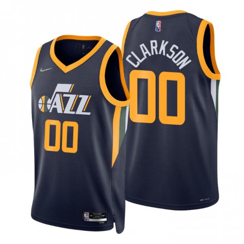 Nike Utah Jazz #00 Jordan Clarkson Navy Mens 2021-22 NBA 75th Anniversary Diamond Swingman Jersey – Icon Edition Mens Nike Utah Jazz #00 Jordan Clarkson Navy Mens 2021-22 NBA 75th Anniversary Diamond Swingman Jersey – Icon Edition Mens