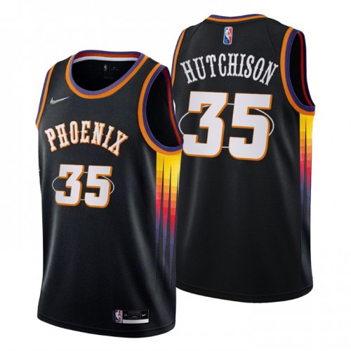 Phoenix Phoenix Suns #35 Chandler Hutchison Mens Nike Black 2021/22 Swingman NBA Jersey – City Edition Mens Phoenix Phoenix Suns #35 Chandler Hutchison Mens Nike Black 2021/22 Swingman NBA Jersey – City Edition Mens