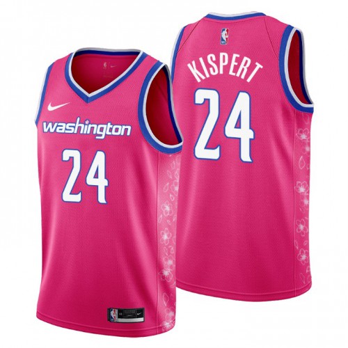 Nike Washington Wizards #24 Corey Kispert Mens 2022-23 City Edition NBA Jersey – Cherry Blossom Pink Mens Nike Washington Wizards #24 Corey Kispert Mens 2022-23 City Edition NBA Jersey – Cherry Blossom Pink Mens