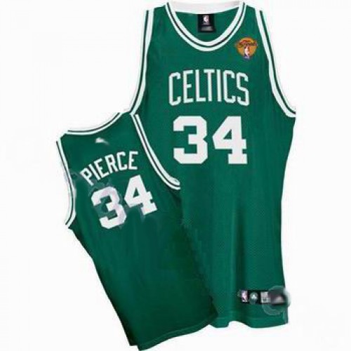 Boston Celtics 34 Paul Pierce Green Jersey with 2010 Finals Jersey Cheap Boston Celtics 34 Paul Pierce Green Jersey with 2010 Finals Jersey Cheap