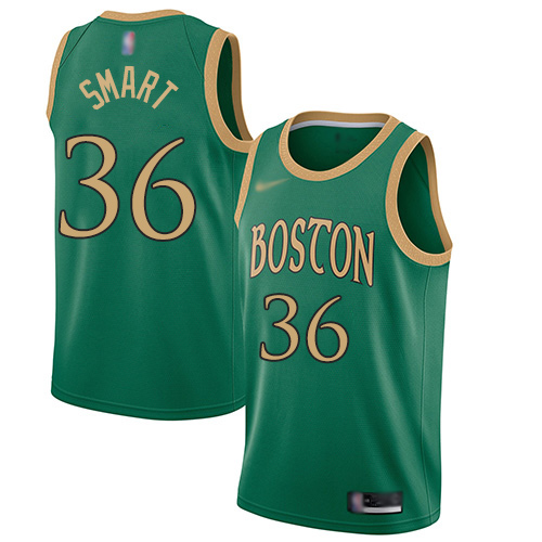 Celtics #36 Marcus Smart Green Basketball Swingman City Edition 2019/20 Jersey Celtics #36 Marcus Smart Green Basketball Swingman City Edition 2019/20 Jersey