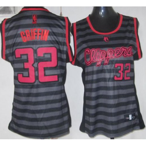 Cheap Women Los Angeles Clippers 32 Blake Griffin Grey With Black Strip Revolution 30 Swingman NBA Jerseys Cheap Women Los Angeles Clippers 32 Blake Griffin Grey With Black Strip Revolution 30 Swingman NBA Jerseys