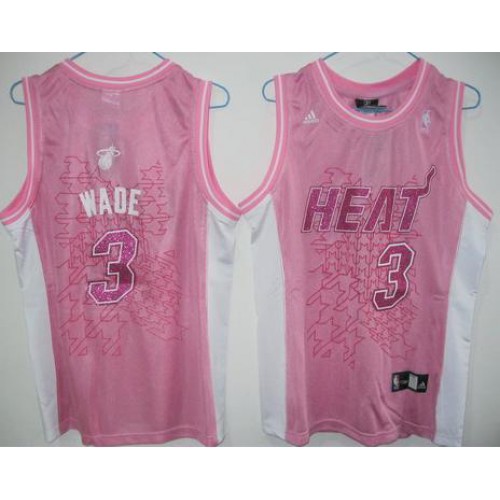Cheap Women Miami Heat 3 Dwyane Wade Pink Jersey Cheap Women Miami Heat 3 Dwyane Wade Pink Jersey