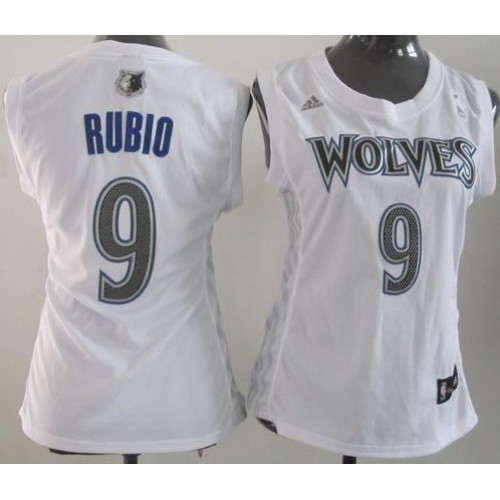 Cheap Women Minnesota Timberwolves 9 Ricky Rubio White Swingman NBA Jerseys Cheap Women Minnesota Timberwolves 9 Ricky Rubio White Swingman NBA Jerseys