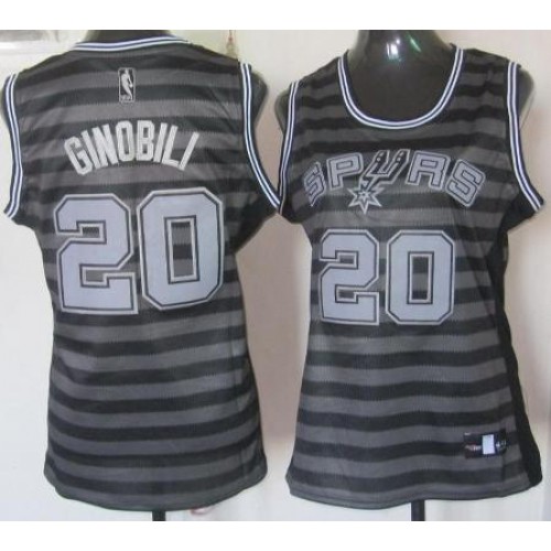 Cheap Women San Antonio Spurs 20 Manu Ginobili Grey With Black Strip Revolution 30 Swingman NBA Jerseys Cheap Women San Antonio Spurs 20 Manu Ginobili Grey With Black Strip Revolution 30 Swingman NBA Jerseys