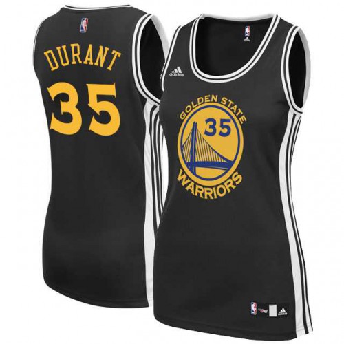 Golden State Warriors #35 Kevin Durant Women Black Jersey Golden State Warriors #35 Kevin Durant Women Black Jersey