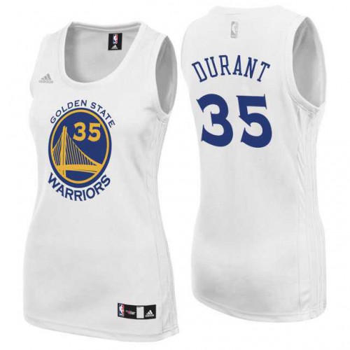 Golden State Warriors #35 Kevin Durant Women Home White Jersey Golden State Warriors #35 Kevin Durant Women Home White Jersey