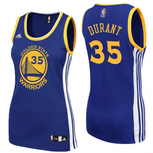 Golden State Warriors #35 Kevin Durant Women Road Blue Jersey Golden State Warriors #35 Kevin Durant Women Road Blue Jersey