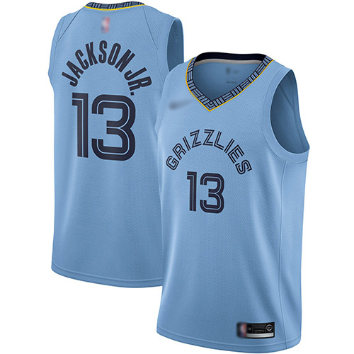 Grizzlies #13 Jaren Jackson Jr. Light Blue Youth Basketball Swingman Statement Edition Jersey Grizzlies #13 Jaren Jackson Jr. Light Blue Youth Basketball Swingman Statement Edition Jersey