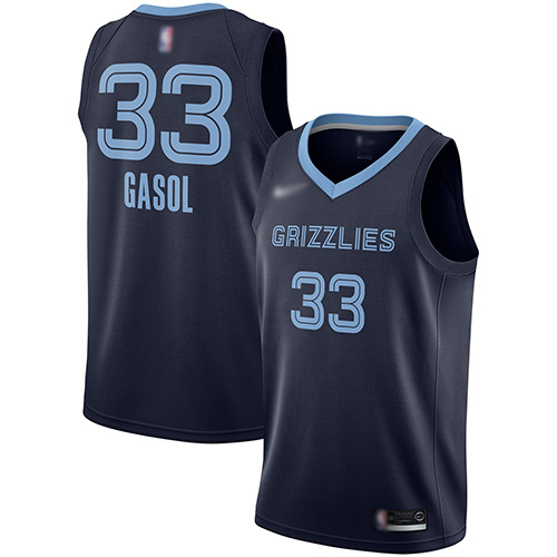 Grizzlies #33 Marc Gasol Navy Blue Youth Basketball Swingman Icon Edition Jersey Grizzlies #33 Marc Gasol Navy Blue Youth Basketball Swingman Icon Edition Jersey