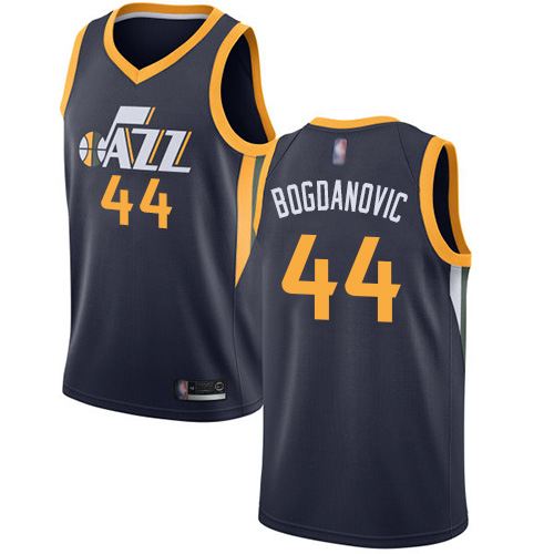 Jazz #44 Bojan Bogdanovic Navy Basketball Swingman Icon Edition Jersey Jazz #44 Bojan Bogdanovic Navy Basketball Swingman Icon Edition Jersey
